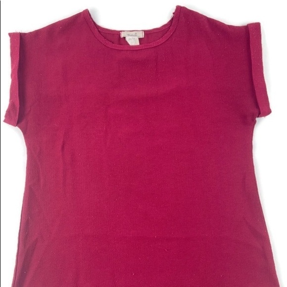 Marci Womens Blouse Burgundy Small - Picture 1 of 10